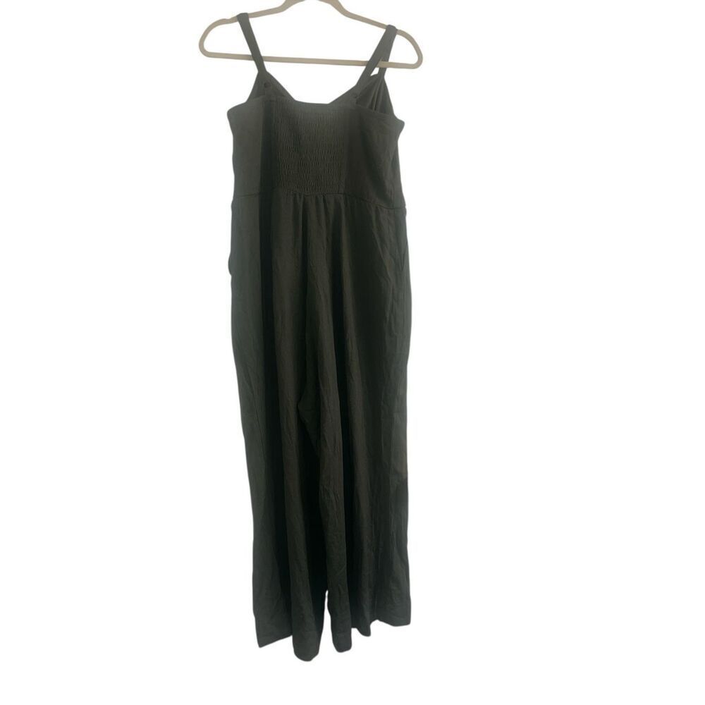 ✨Torrid Olive Green Sleeveless Crop Sz 00 Jumpsuit✨ - Picture 6 of 9